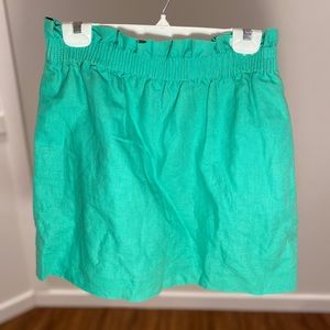 J. Crew Ruffle Mini Skirt